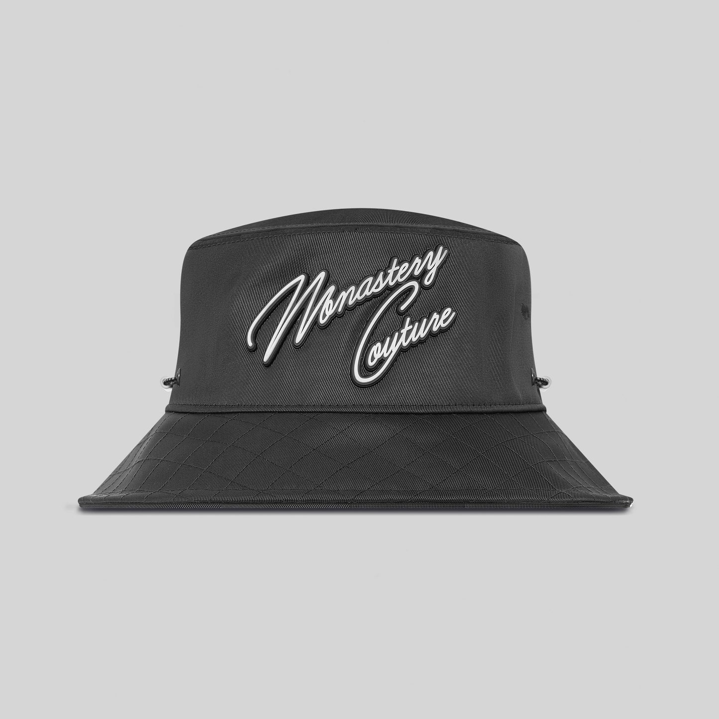 GIORGIO BLACK BUCKET HAT