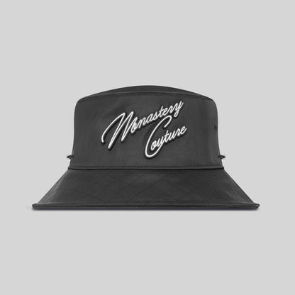 GIORGIO BLACK BUCKET HAT